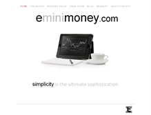 Tablet Screenshot of eminimoney.com
